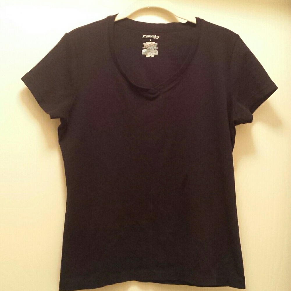 Black St Johns Bay T Shirt